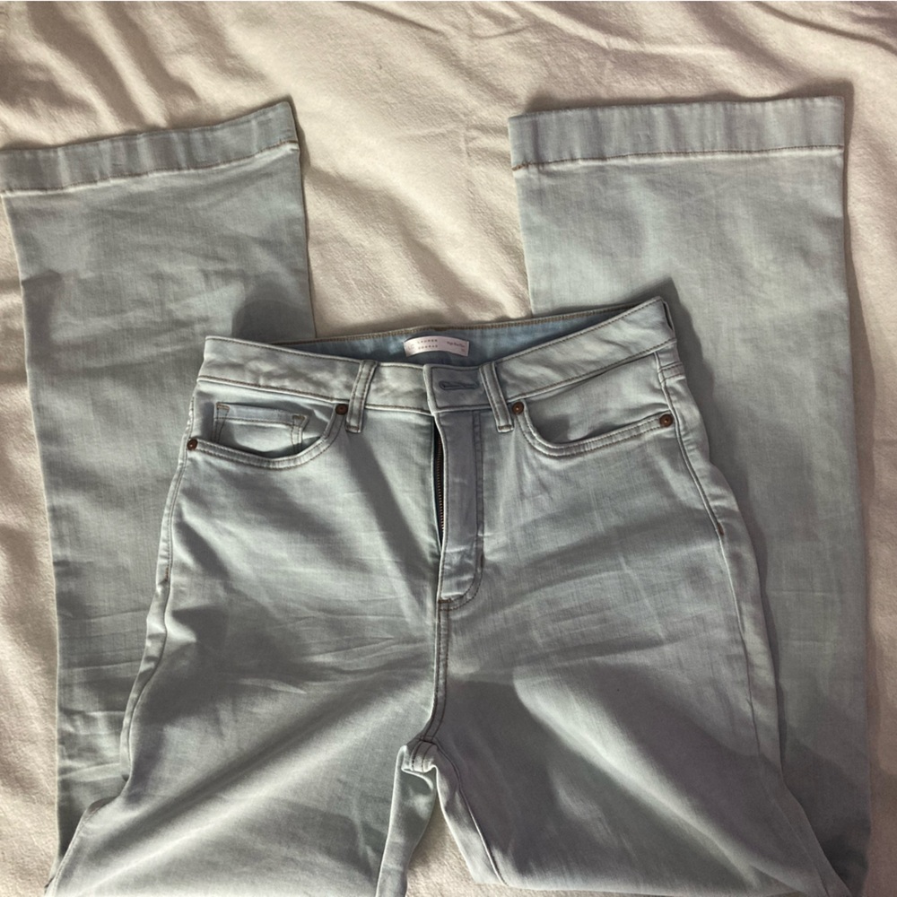 Lauren Conrad high waisted flares, size 10.